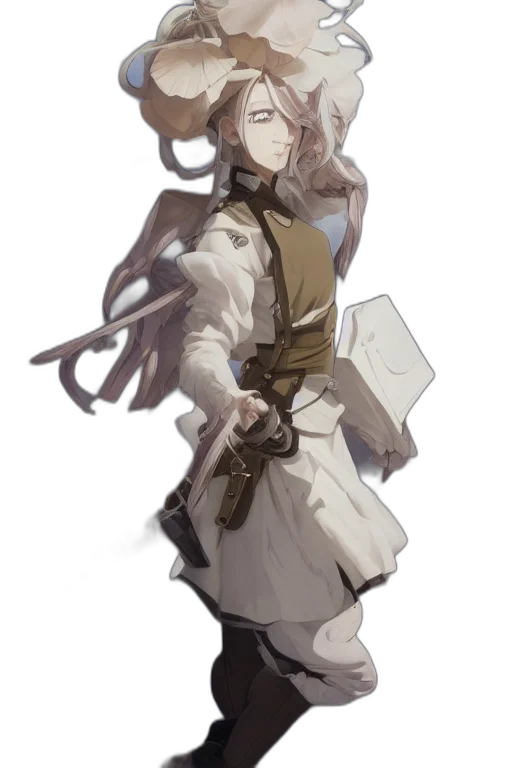 staff, jacket, sword, weapon transparent PNG cut-out