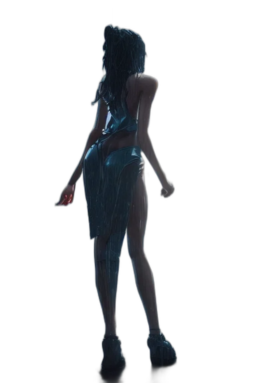 dress, jacket, robot, creature transparent PNG cut-out
