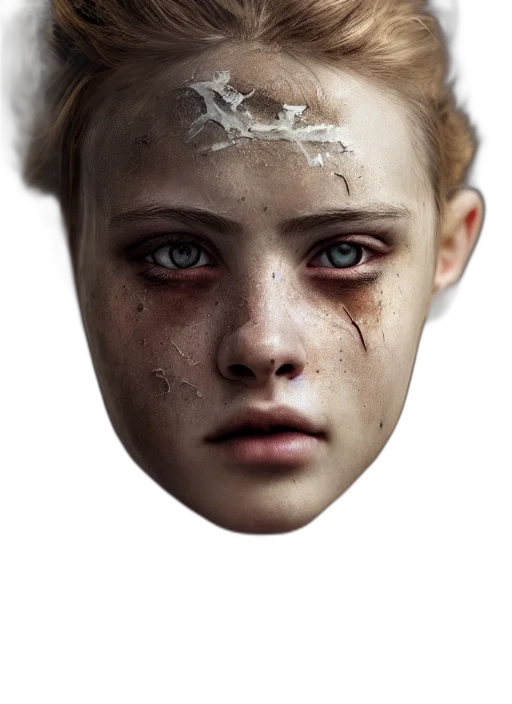 face, crown, mask, jewelry transparent PNG cut-out