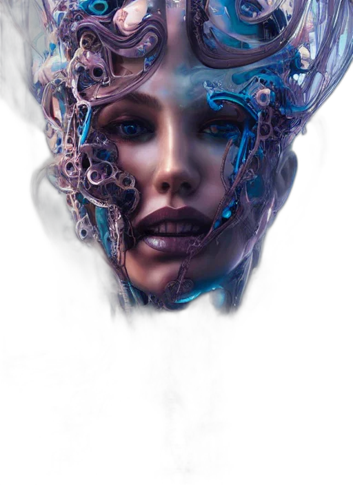 mask, robot, face, crown transparent PNG cut-out