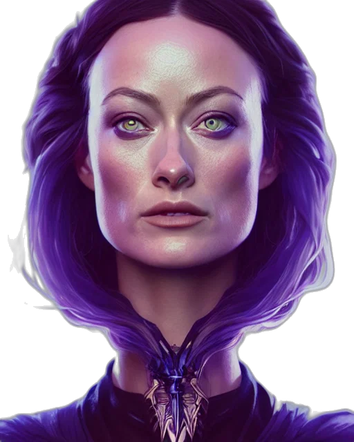 face, robot, crown, jewelry, cyberpunk, fantasy art, concept art, comic book art transparent PNG cut-out