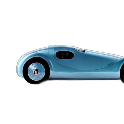 car, 3d render, concept art, photorealistic, blue, bugatti, type, atlantic transparent PNG cut-out