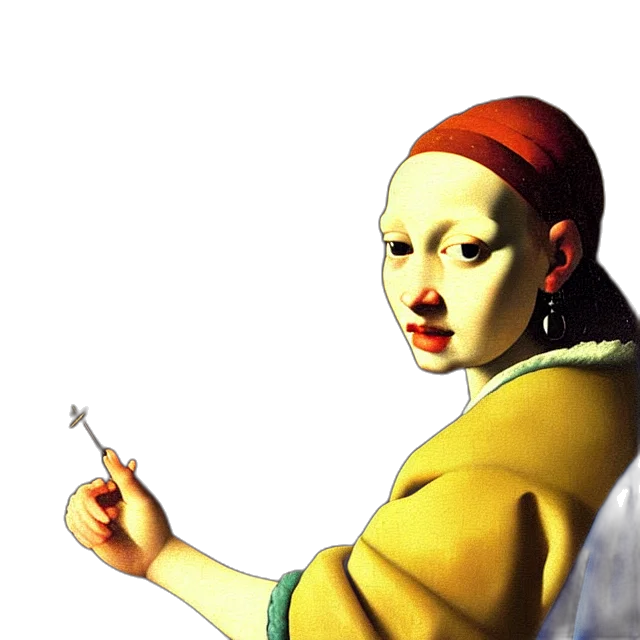 face, staff, jewelry, mask, photorealistic, oil painting, concept art, fantasy art transparent PNG cut-out