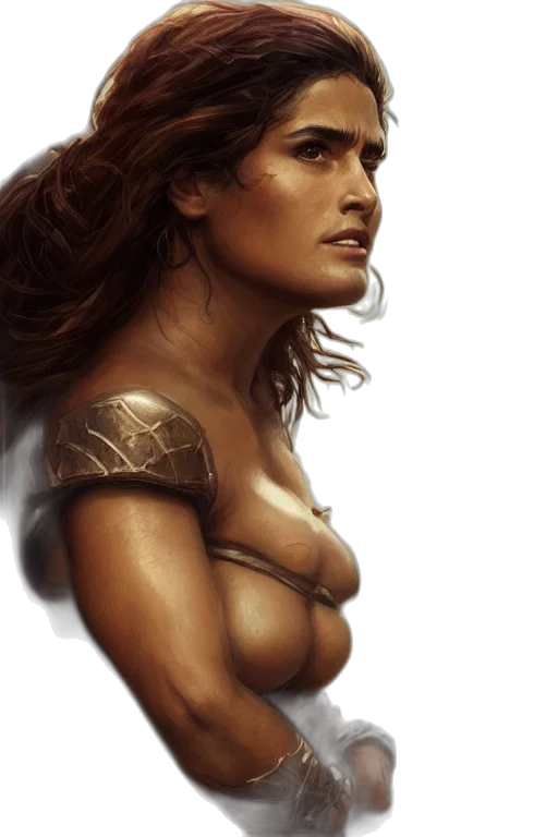 face, fantasy art, photorealistic, concept art transparent PNG cut-out