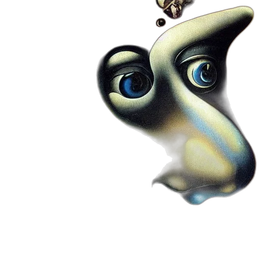 mask, face, robot, creature transparent PNG cut-out