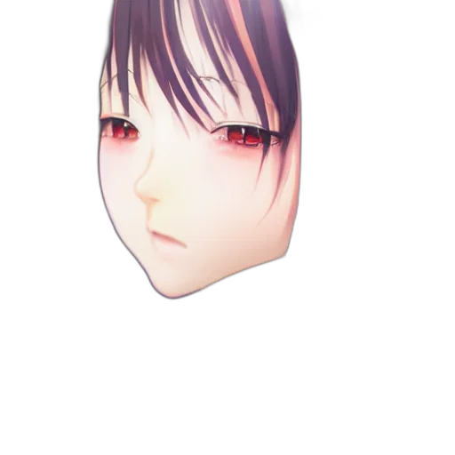 face, mask, creature, robot, 3d render, photorealistic, anime, vaporwave transparent PNG cut-out