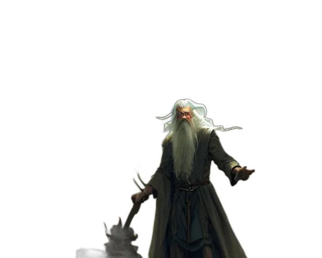 staff, dragon, sword, creature transparent PNG cut-out