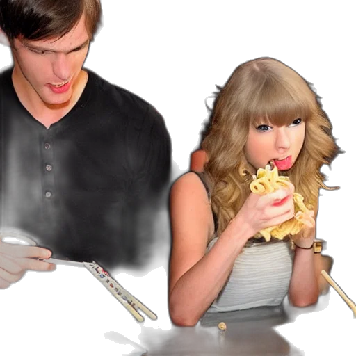 food, fire, neon lights, taylor transparent PNG cut-out