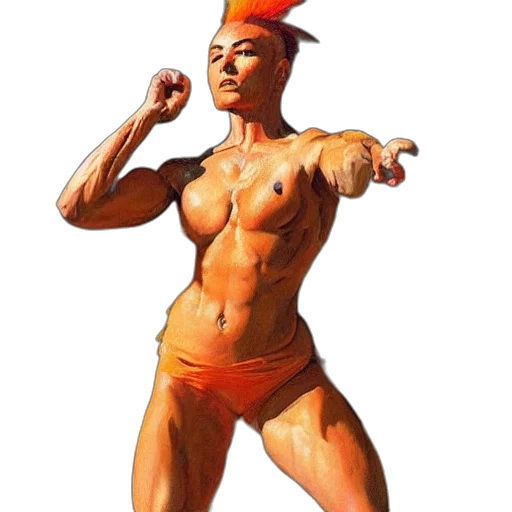 concept art, pixel art, photorealistic, oil painting transparent PNG cut-out