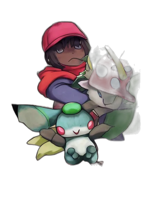 hat, weapon, staff, creature transparent PNG cut-out
