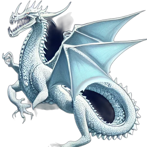 dragon, animal, creature, staff, fantasy art, concept art, photorealistic, pixel art transparent PNG cut-out