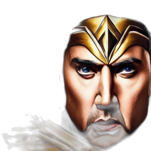 mask, face, comic book art, fantasy art transparent PNG cut-out
