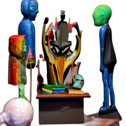 staff, robot, furniture, mask transparent PNG cut-out