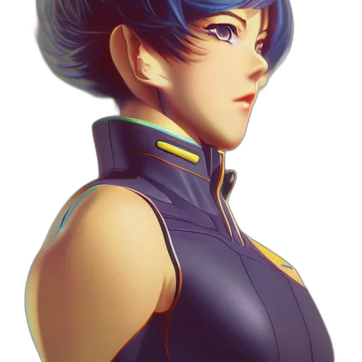 face, staff, robot, dress transparent PNG cut-out