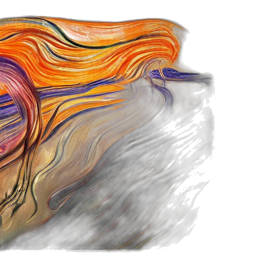 hair, mask, face, crown, concept art, watercolor, fantasy art, photorealistic transparent PNG cut-out