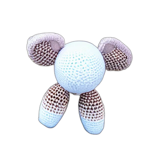 staff, jewelry, hat, animal, 3d render, crocheted, plush, toy transparent PNG cut-out