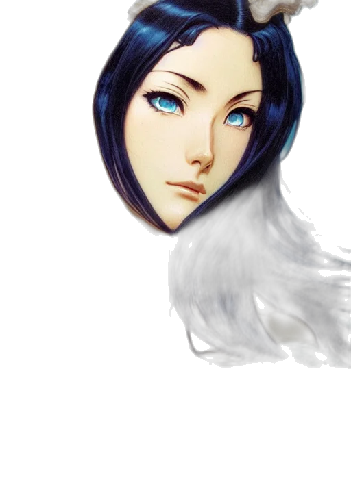face, hair, mask, crown transparent PNG cut-out