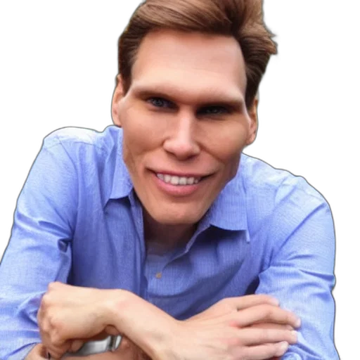 face, creature, staff, hair transparent PNG cut-out