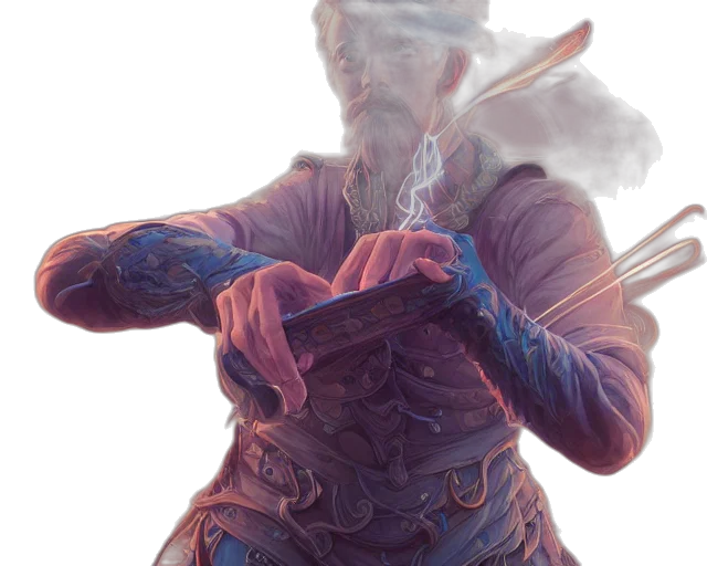 staff, mask, sword, dragon transparent PNG cut-out