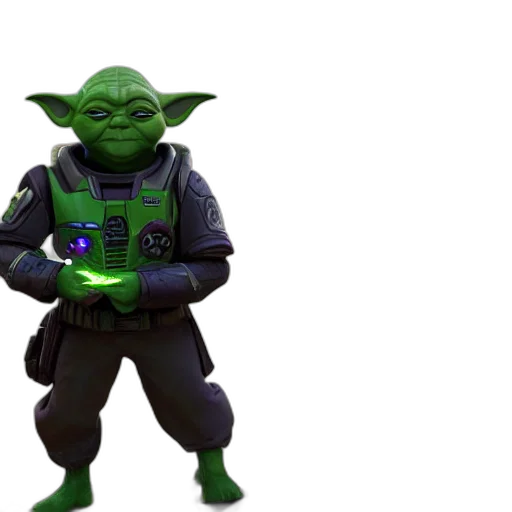 staff, jacket, 3d render, concept art transparent PNG cut-out