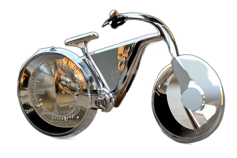 3d render, photorealistic, concept art, cartoon, warrior, chrome, reflect, ultra transparent PNG cut-out