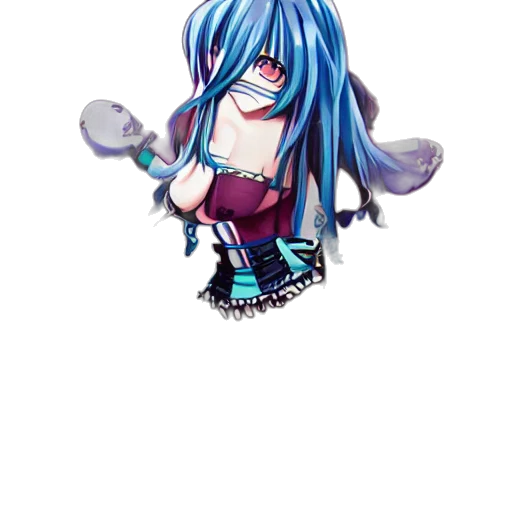 staff, weapon, mask, hair transparent PNG cut-out