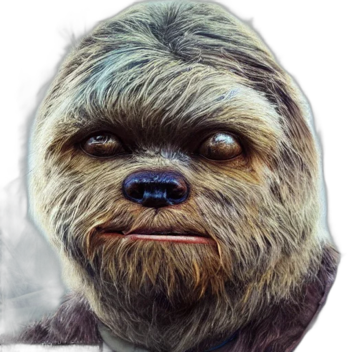 animal, creature, face, staff transparent PNG cut-out