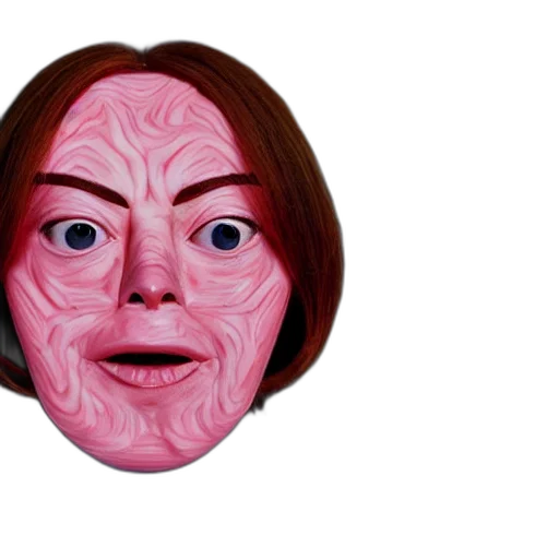 mask, face, creature, jacket transparent PNG cut-out