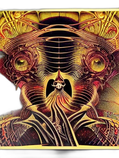 mask, face, creature, robot, comic book art, concept art, cyberpunk, fantasy art transparent PNG cut-out