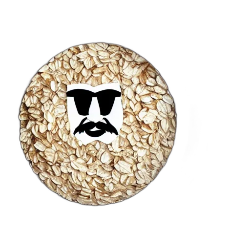 mask, food, hat, face, bowl, oats, john, floating transparent PNG cut-out