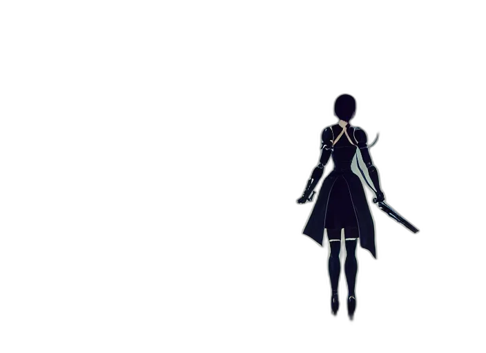 sword, weapon, dress, staff, concept art, pixel art, fantasy art, anime transparent PNG cut-out