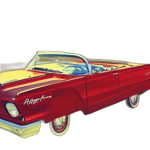 car, photorealistic, 3d render, concept art transparent PNG cut-out