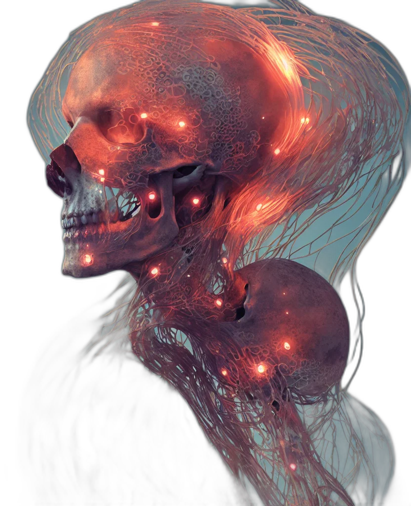 face, mask, creature, hair transparent PNG cut-out