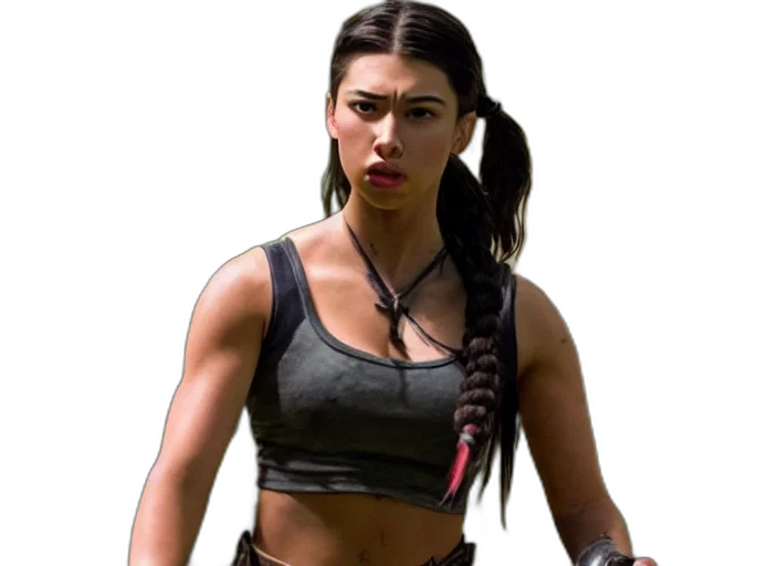 staff, weapon, cyberpunk, concept art transparent PNG cut-out