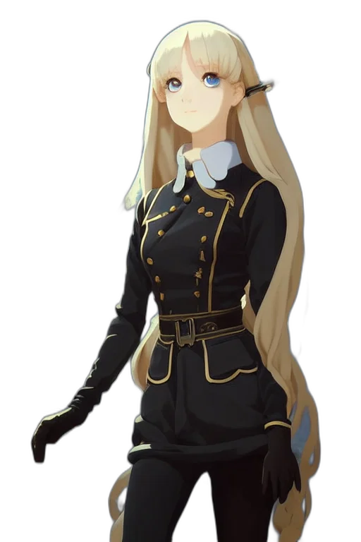 staff, dress, crown, jacket transparent PNG cut-out