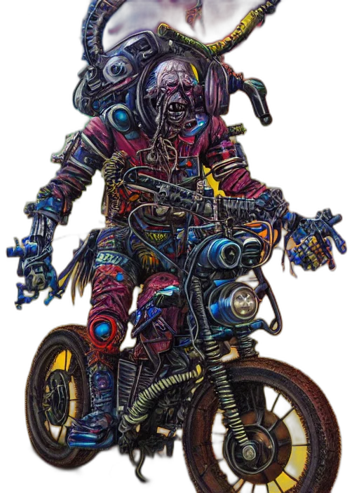 robot, creature, jacket, animal transparent PNG cut-out