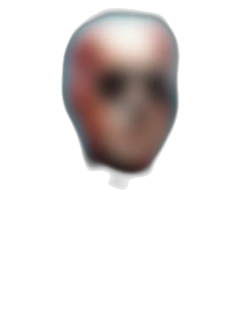 face, mask, robot, creature transparent PNG cut-out