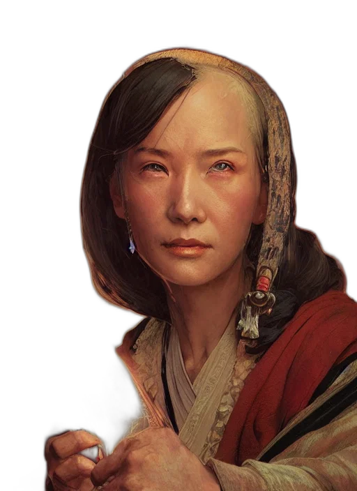 face, staff, mask, photorealistic transparent PNG cut-out