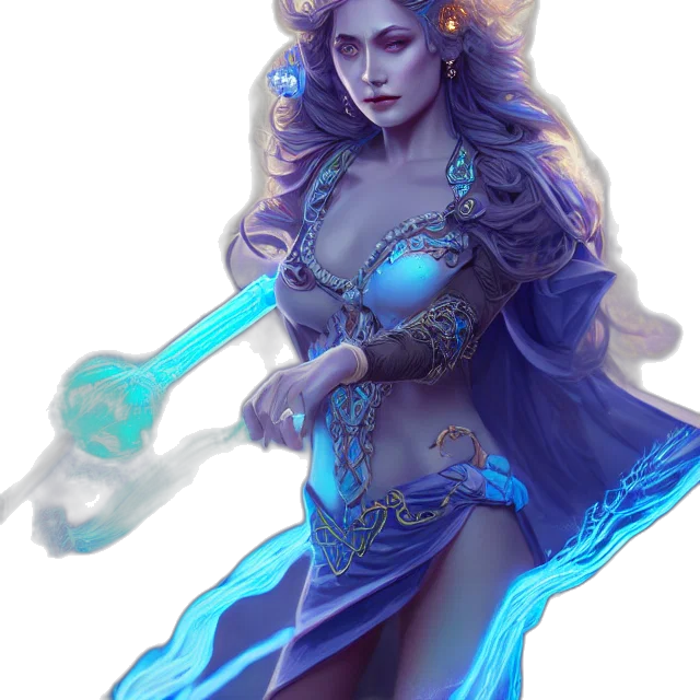 fantasy art, concept art, pixel art, comic book art transparent PNG cut-out