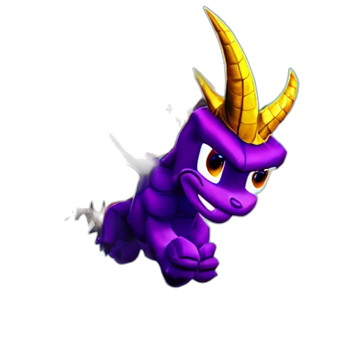 dragon, staff, weapon, creature transparent PNG cut-out