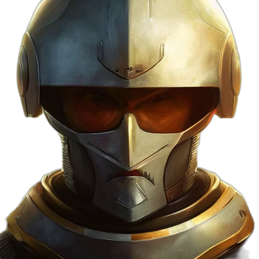 robot, mask, face, concept art transparent PNG cut-out
