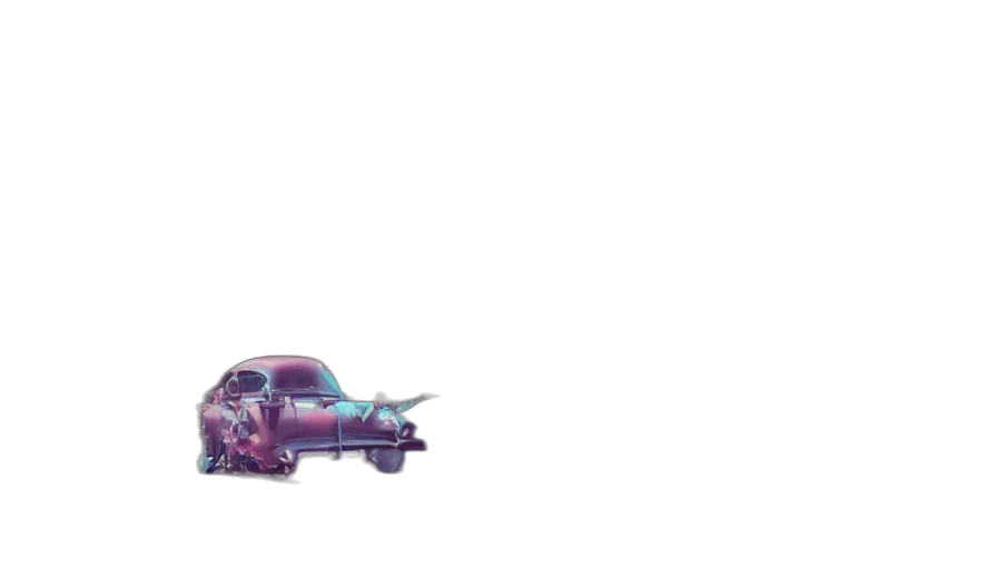 car, weapon, concept art, vaporwave transparent PNG cut-out