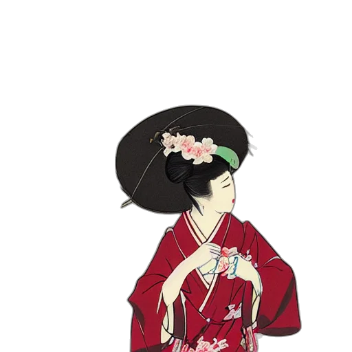 staff, dress, jewelry, umbrella transparent PNG cut-out