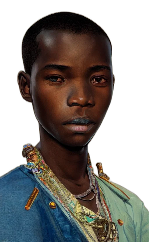 face, jewelry, crown, staff, photorealistic, concept art, fantasy art, 3d render transparent PNG cut-out