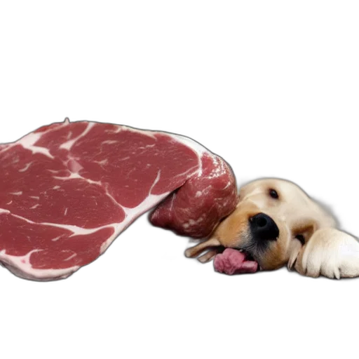 food, animal, creature, photorealistic, meat, processing, offal, dogs transparent PNG cut-out