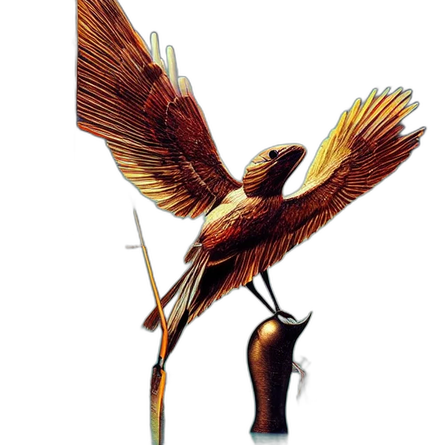staff, weapon, jewelry, 3d render, concept art, fantasy art, photorealistic, epic transparent PNG cut-out