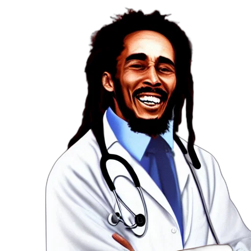 staff, cartoon, photorealistic, concept art, pixel art, bob, marley, scrubs transparent PNG cut-out