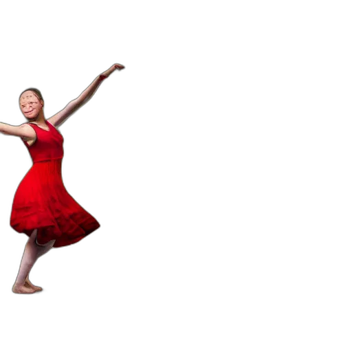 dress, 3d render, photorealistic, concept art, red, multicolor, photo, funny transparent PNG cut-out