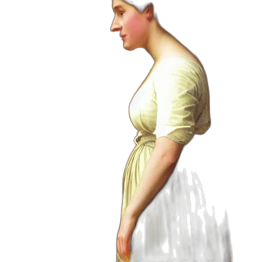 dress, jewelry, staff, face, concept art, photorealistic, 3d render, oil painting transparent PNG cut-out