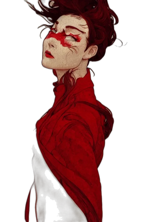 mask, face, staff, jacket transparent PNG cut-out